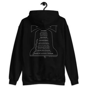 Hoodie: Block Style Logo for Men and Women