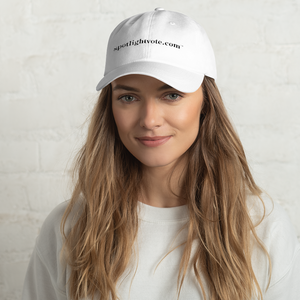 Baseball Cap: White Chino Cotton