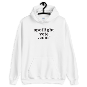 Hoodie: Block Style Logo for Men and Women