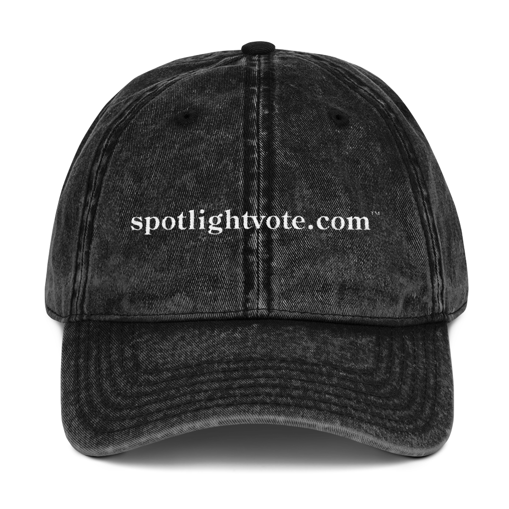 Baseball Cap: Faded Black Vintage